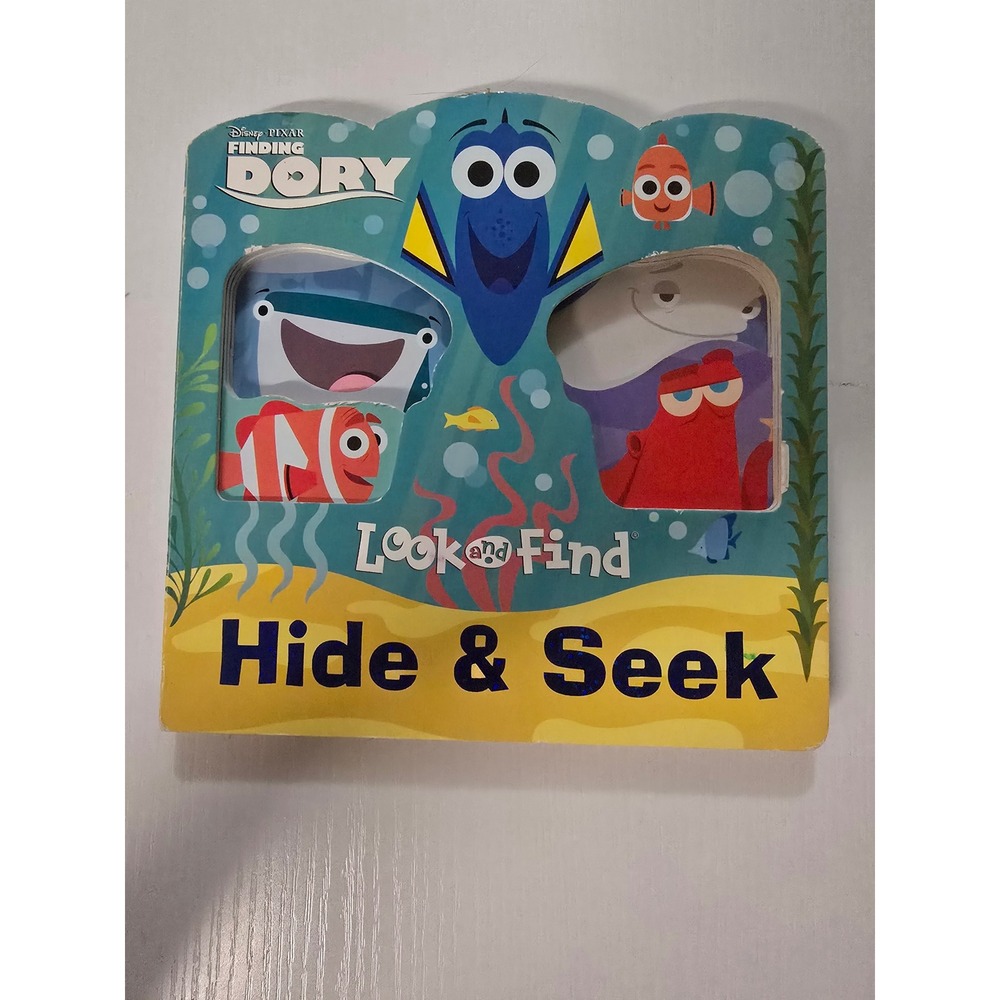 Disney Pixar Finding Dory Look and Find Hide & Seek Board Book Kathy Broderick